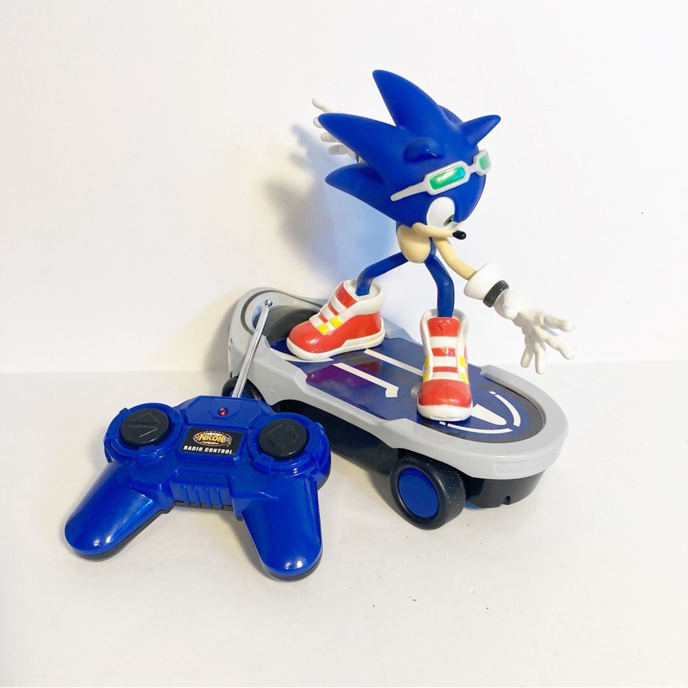 NKOK Sonic Free Rider RC Skateboard Toy Remote Control Sonic the Hedgehog